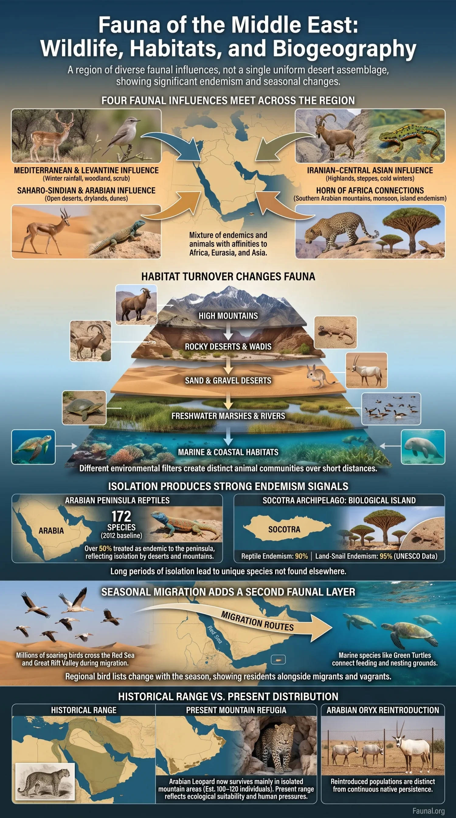 Fauna of the Middle East