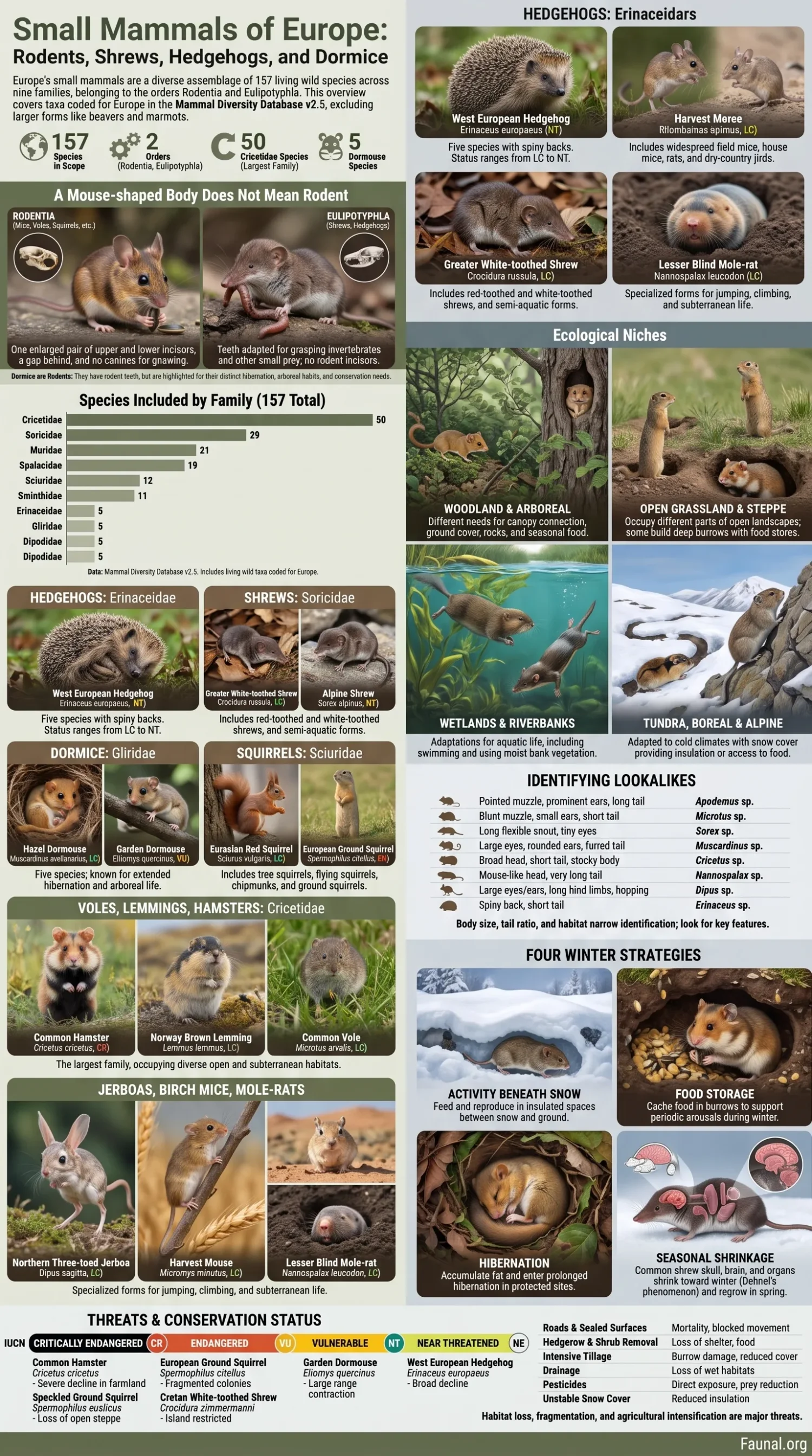 Small Mammals of Europe